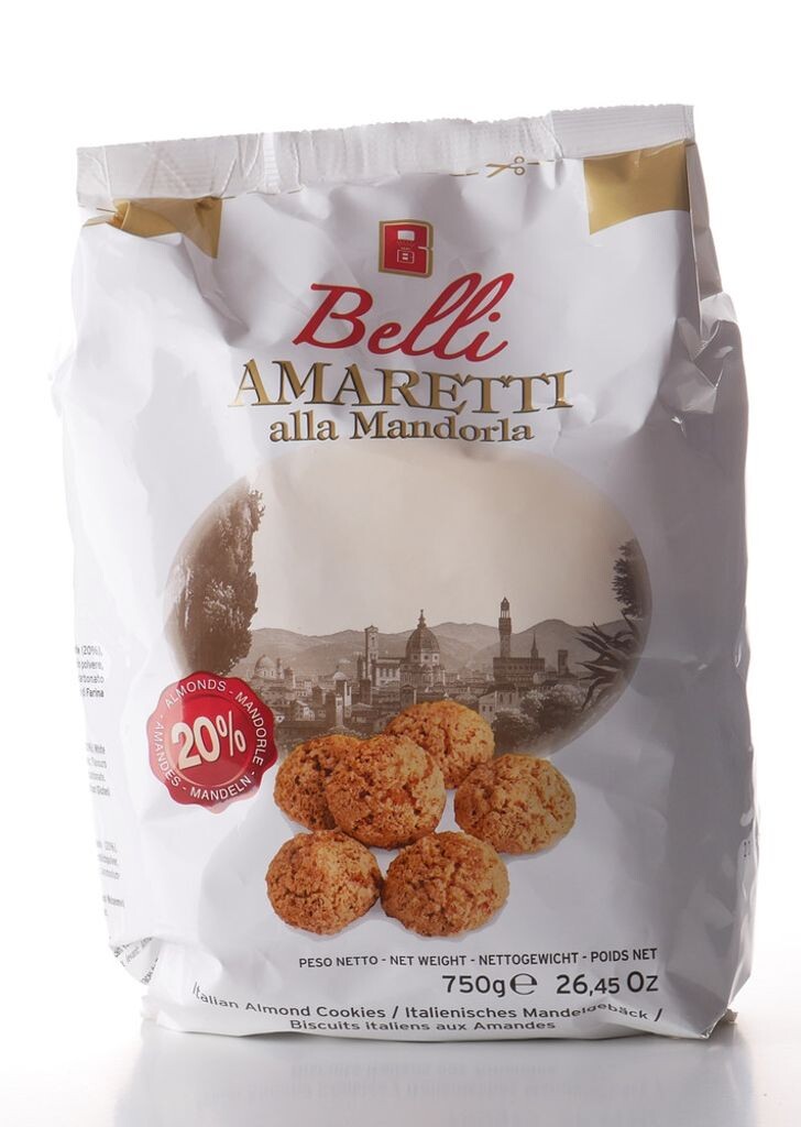 

Белли Амаретти алла Мандорла - 750 г Biscottificio Belli