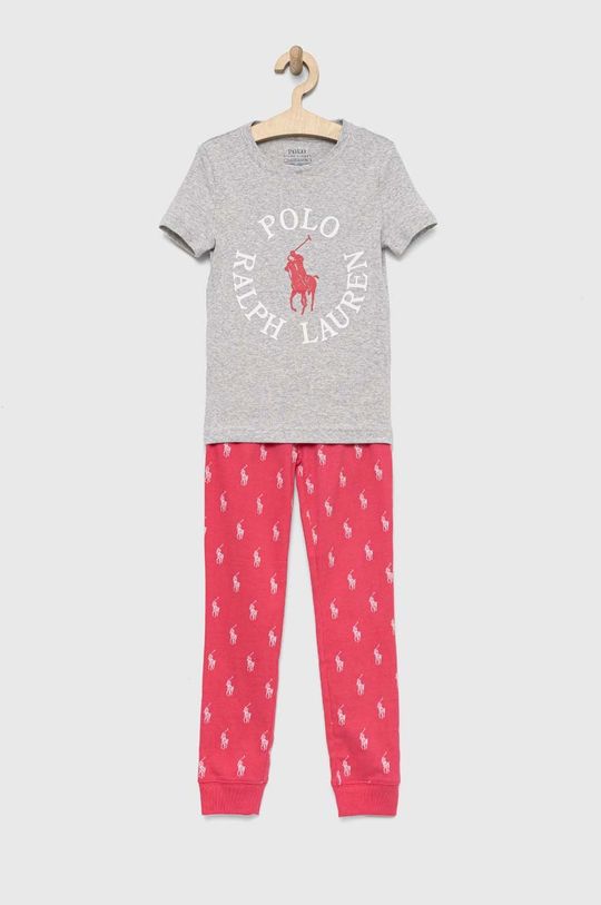 цена Детская шерстяная пижама Polo Ralph Lauren, розовый
