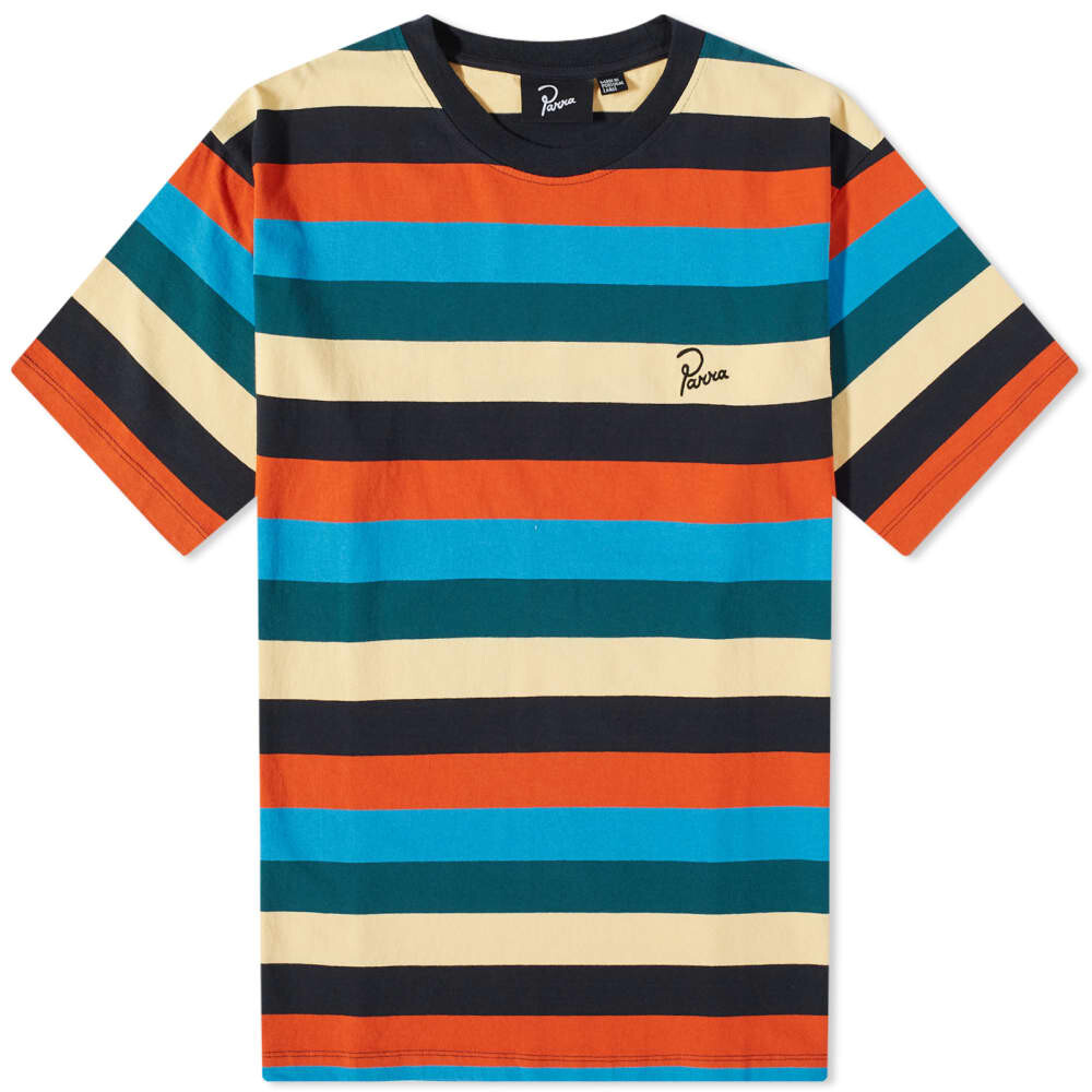 

Футболка в полоску By Parra Stacked Pets on Stripes, мультиколор