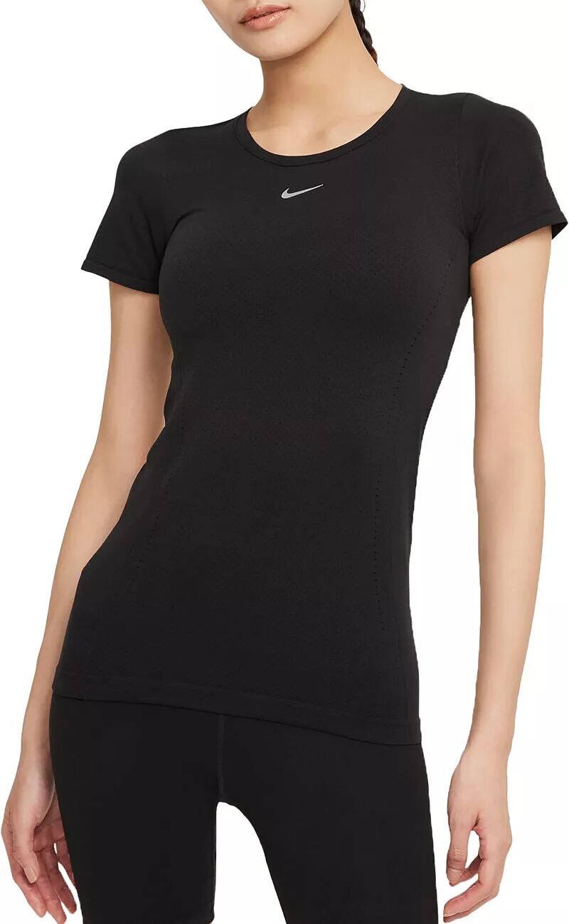 

Женская рубашка Nike Dri-Fit ADV Aura, черный