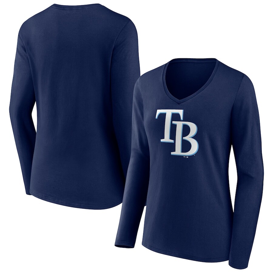 

Футболка с длинным рукавом Fanatics Branded Tampa Bay Rays, нави