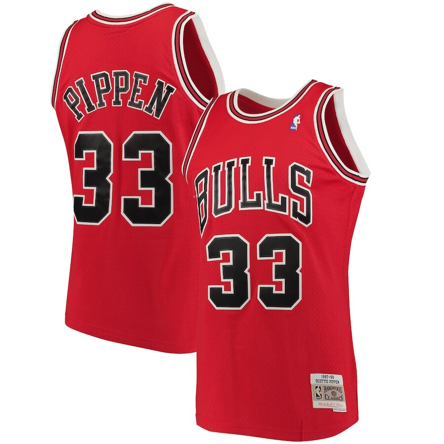 

Джерси Mitchell & Ness Chicago Bulls, красный