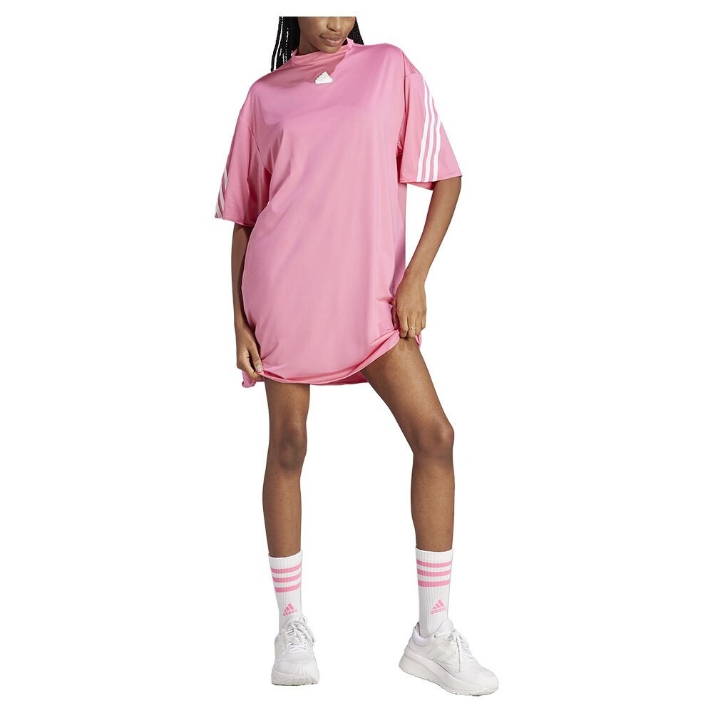 

Платье adidas Sportswear Future Icons 3 Stripes, розовый