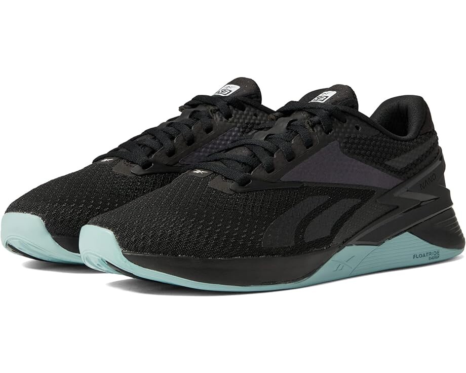 

Кроссовки Reebok Women's Nano X3, цвет Black/Blue Pearl/White