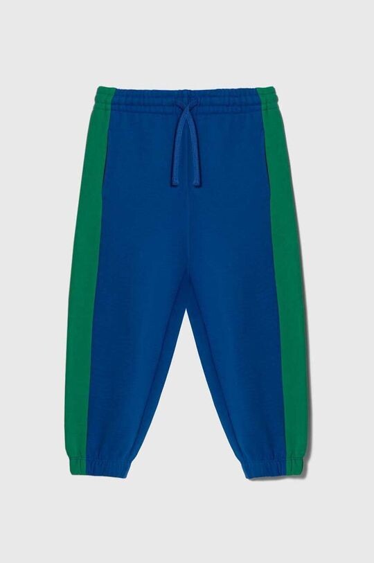 

Детские хлопковые спортивные штаны United Colors of Benetton, синий