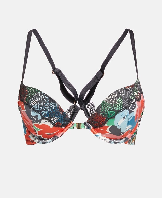 

Бюстгальтер на косточках, чашка A-DD Ted Baker, черный