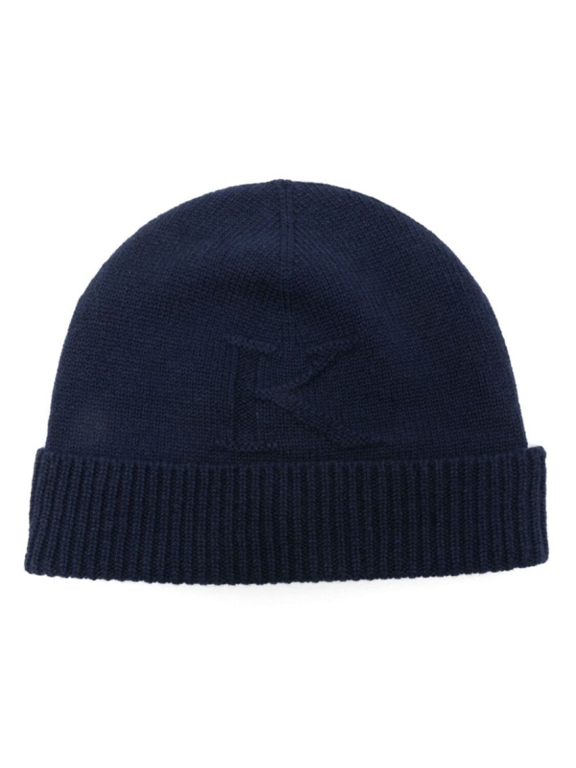 

Kiton шапочка с логотипом-интарсией, синий