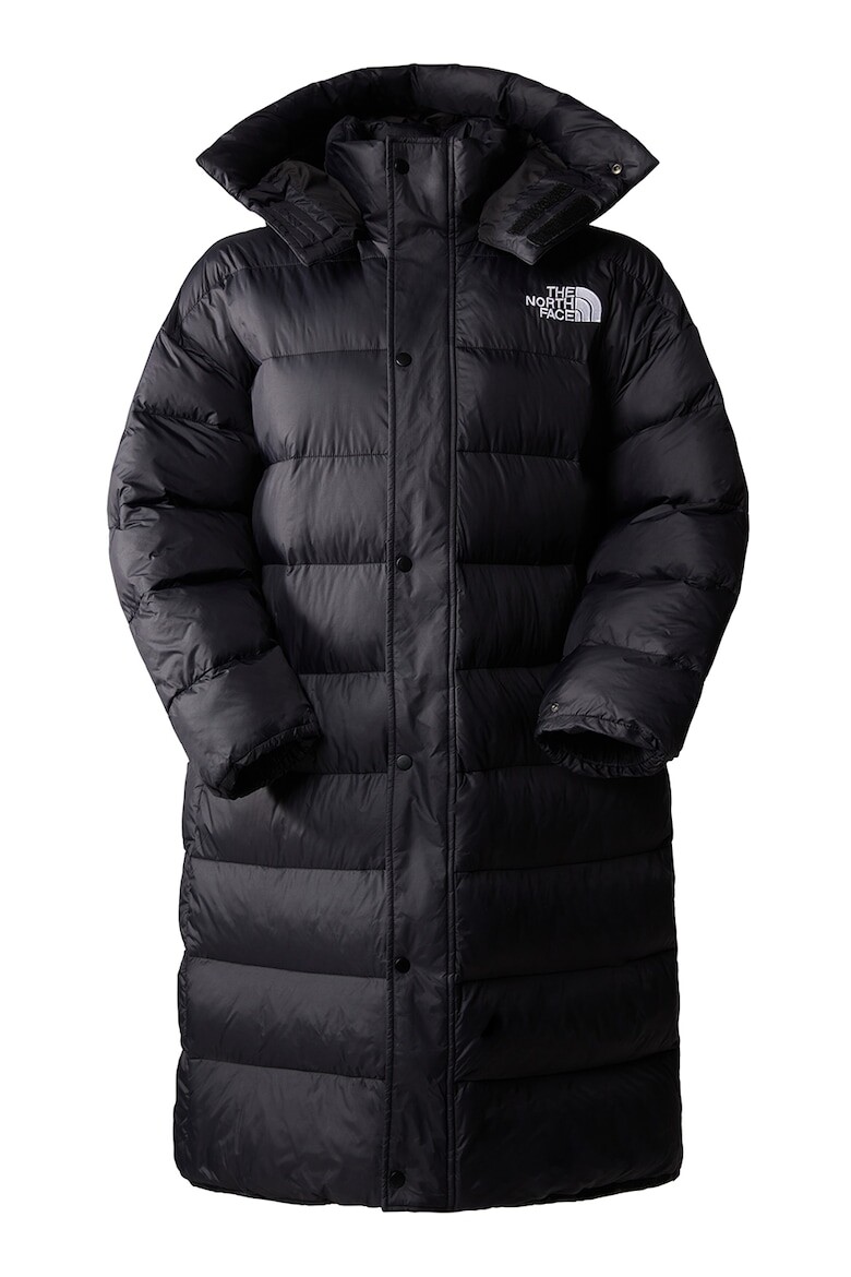

Длинная зимняя куртка The North Face, черный
