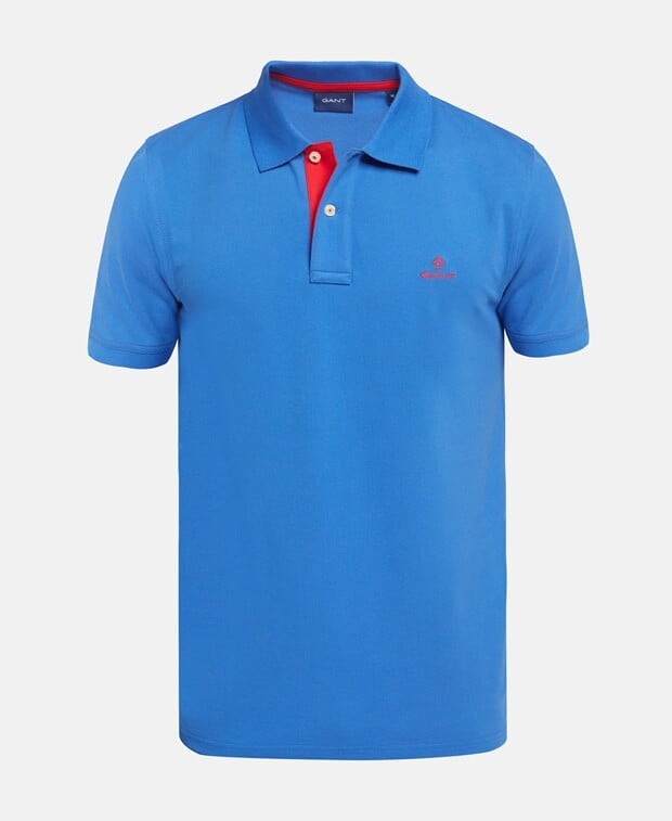 

Рубашка поло Gant, цвет Royal Blue