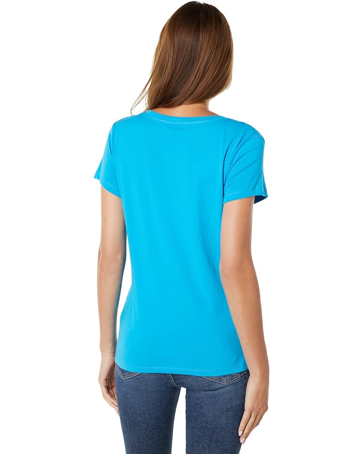 Футболка U.S. POLO ASSN. Iconic V-Neck Tee, цвет Downtown Blue millennium central downtown