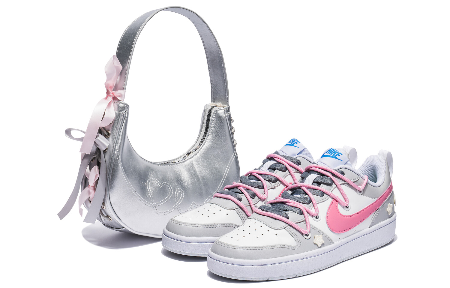 

Женские кроссовки для скейтбординга Nike Court Borough, White