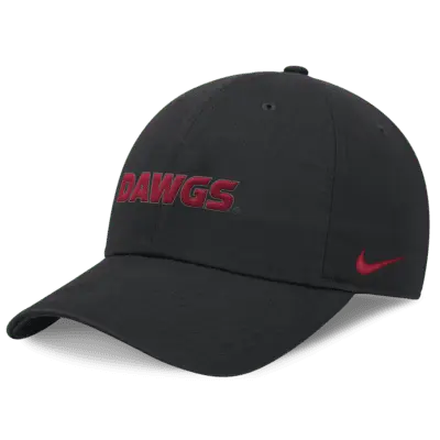 

Бейсболка Nike Georgia Bulldogs On-Field Club, черный