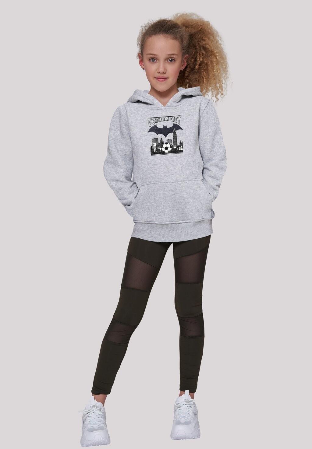 

Толстовка Dc Comics Бэтмен Футбол Готэм-Сити F4NT4STIC, цвет heather grey
