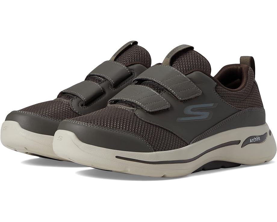 Кроссовки SKECHERS Performance Go Walk Arch Fit - Hook-and-Loop, цвет Taupe кроссовки skechers mocasines taupe