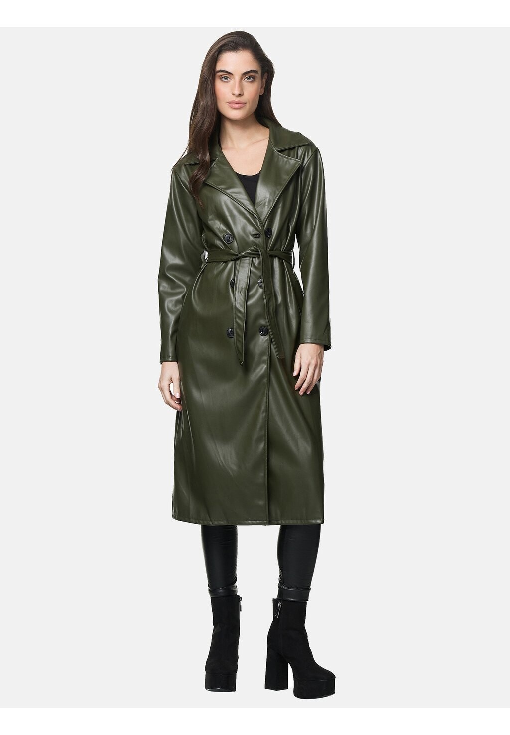 

Тренч Elara, цвет khaki