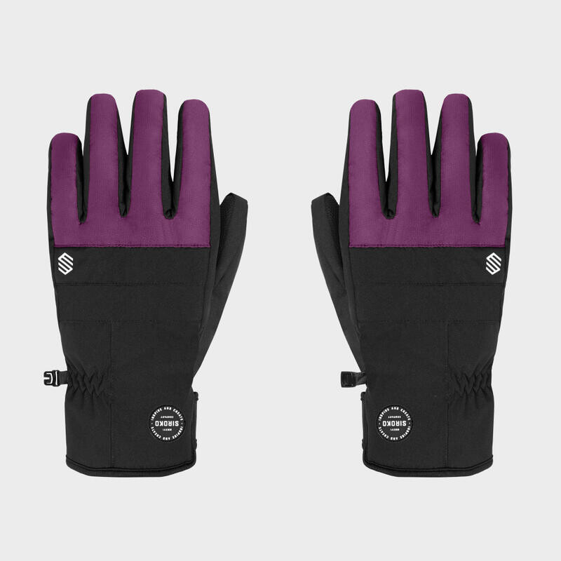 

Мужские и женские зимние спортивные перчатки для сноуборда и лыж Voss Grape Black SIROKO, цвет schwarz