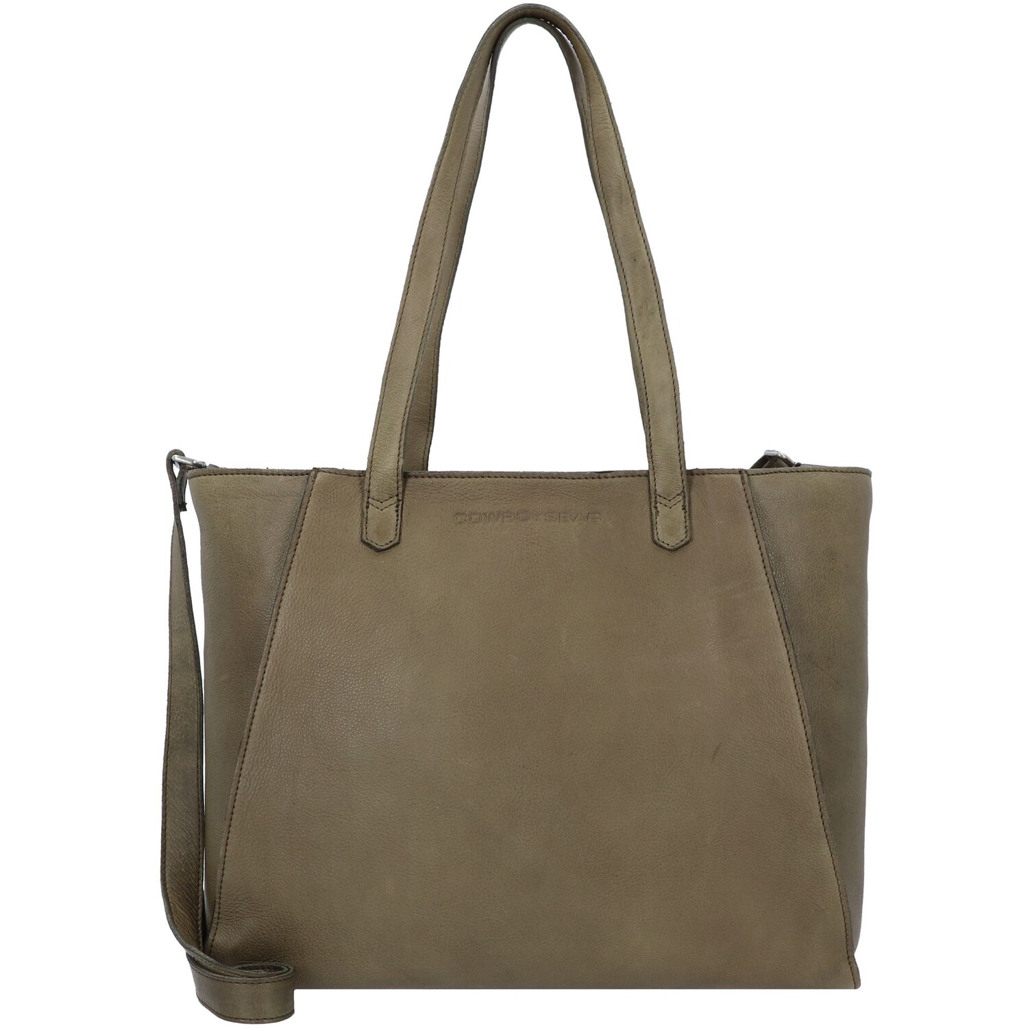 

Сумка шоппер Cowboysbag Bramhall Tasche Leder 36см, оливковый