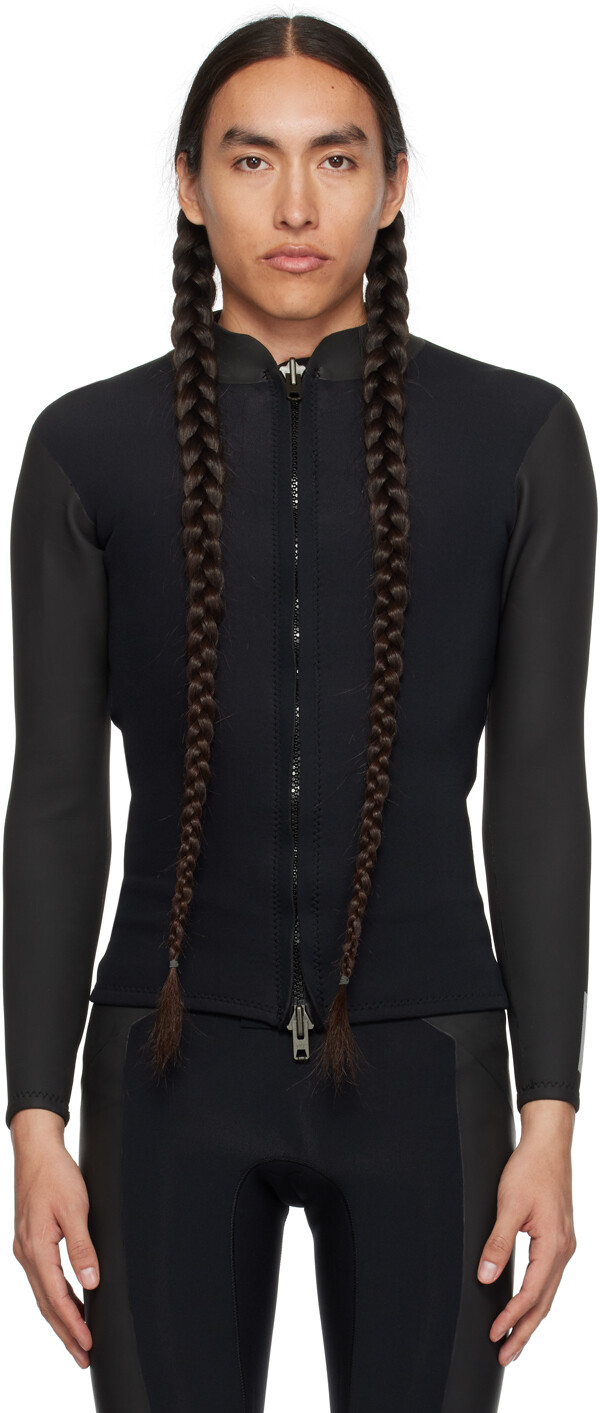

Эксклюзивная черно-серая куртка Haydenshapes от SSENSE Dion Lee