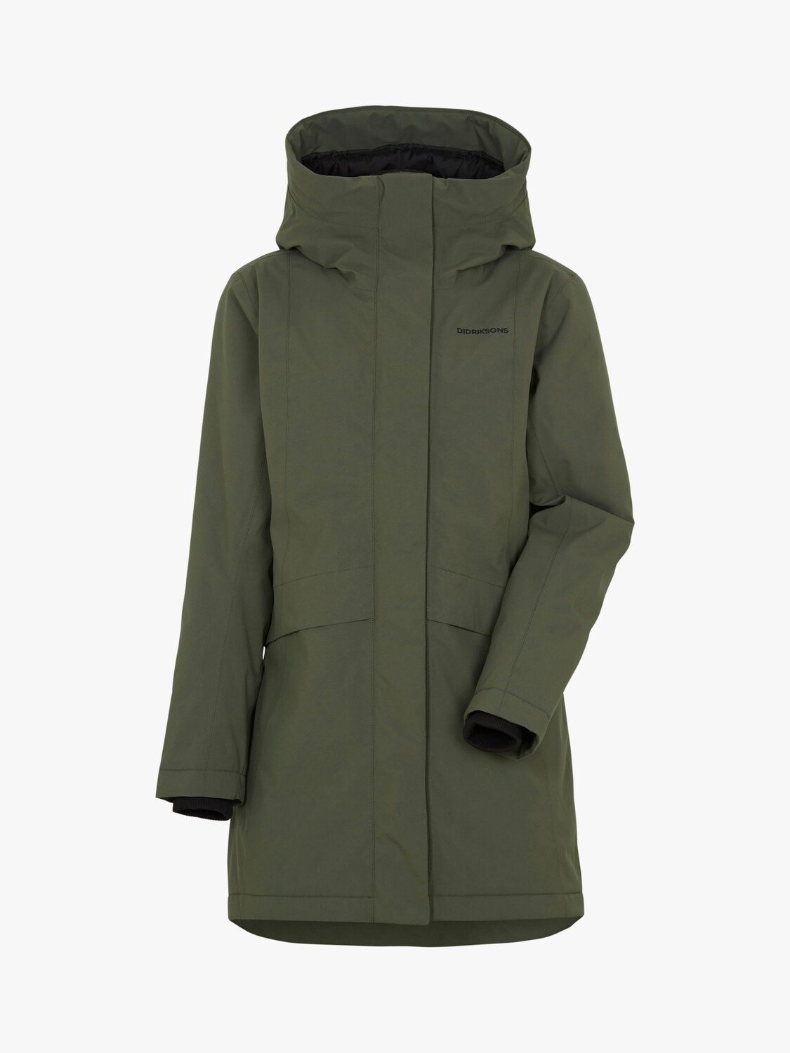

Пальто Cajsa Parka Didriksons, темно-зеленый
