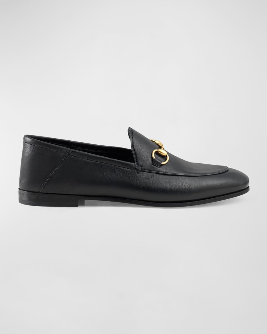 

Кожаные лоферы Brixton Horsebit Gucci