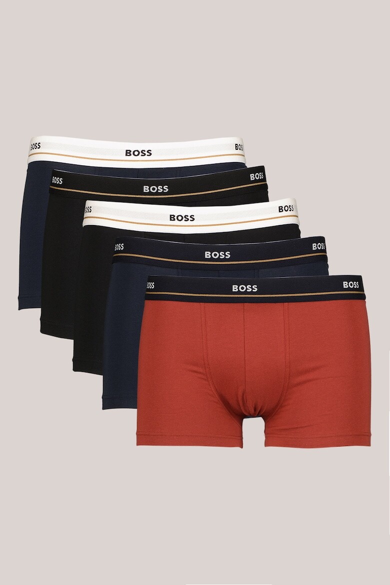 

Боксеры, 5 пар Boss, красный