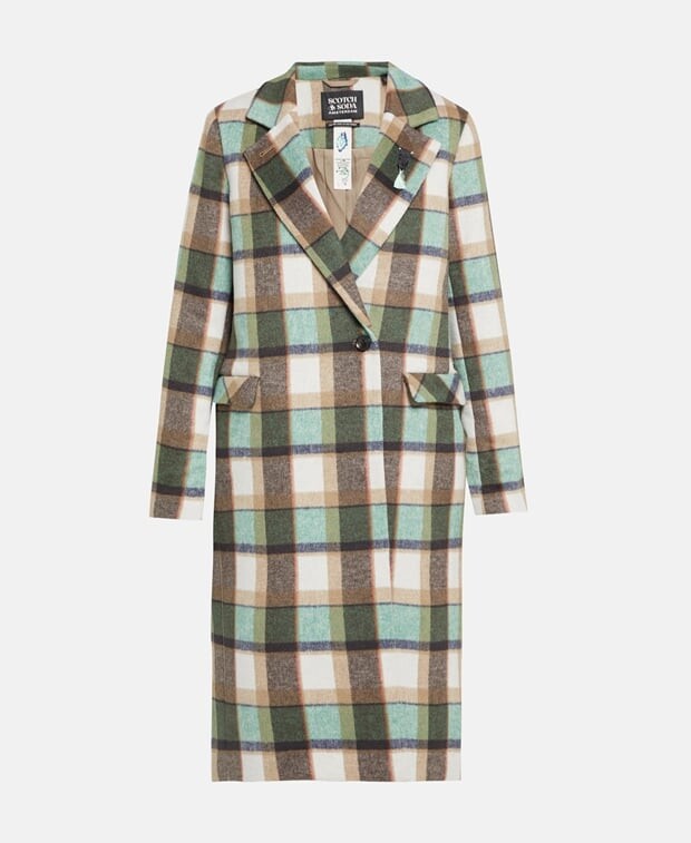 

Межсезонное пальто Scotch & Soda, темно-зеленый