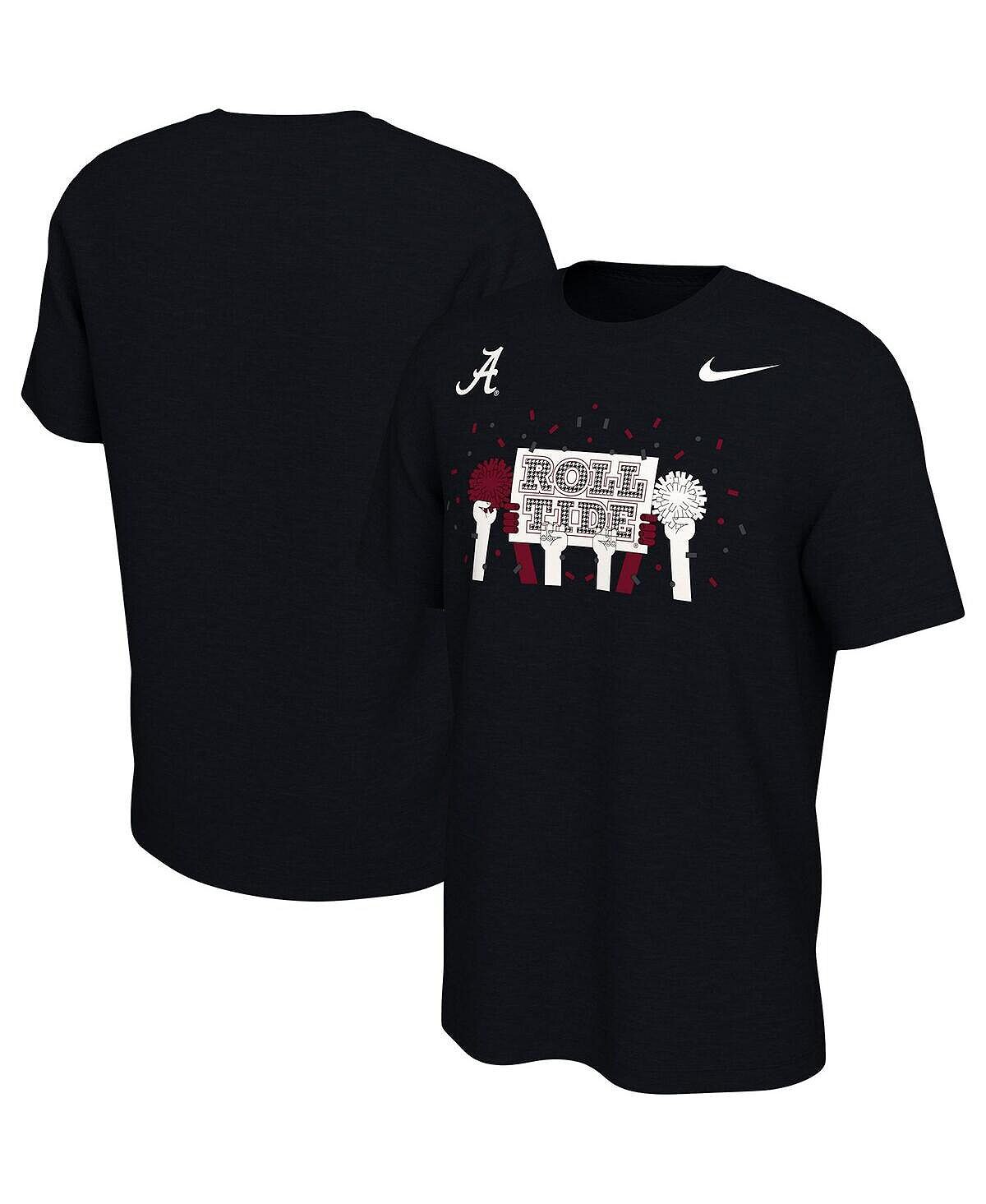 

Мужская черная футболка Alabama Crimson Tide Traditions Nike, Черный