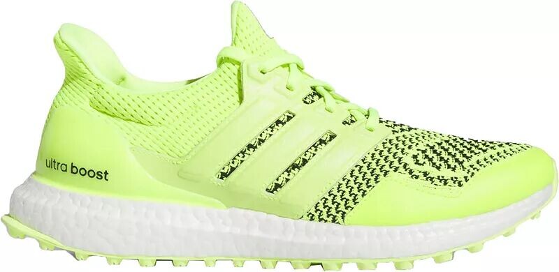 

Мужские кроссовки для гольфа Adidas Ultraboost, желтый/черный