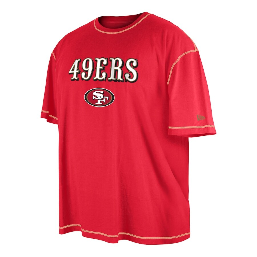 

Футболка с коротким рукавом New Era San Francisco 49Ers, алый