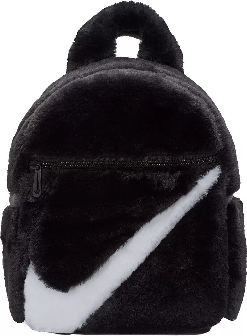 

Мини-рюкзак из искусственного меха Nike Sportswear Futura 365, черный
