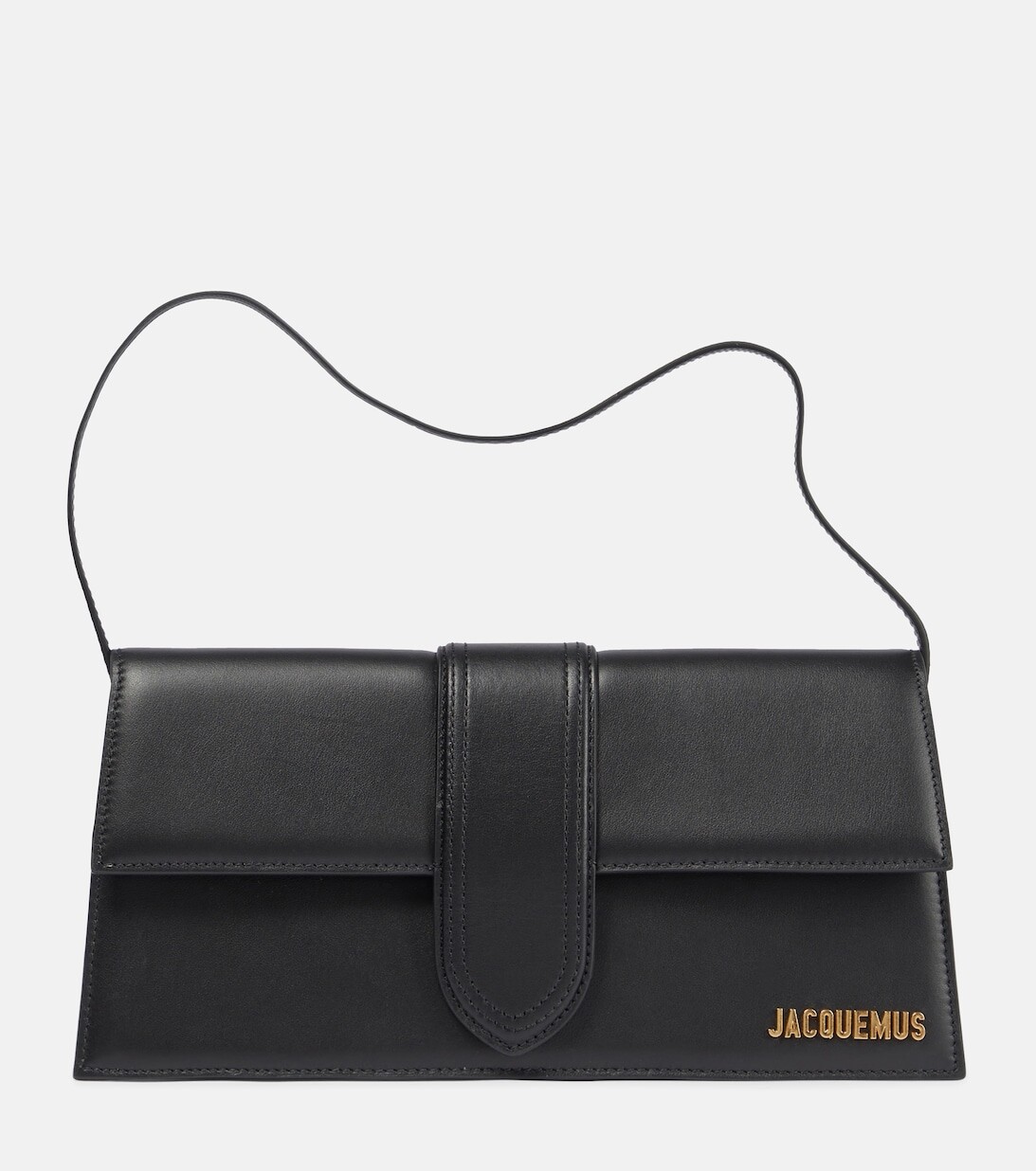 

Le Bambino Длинная кожаная сумка через плечо Jacquemus, черный