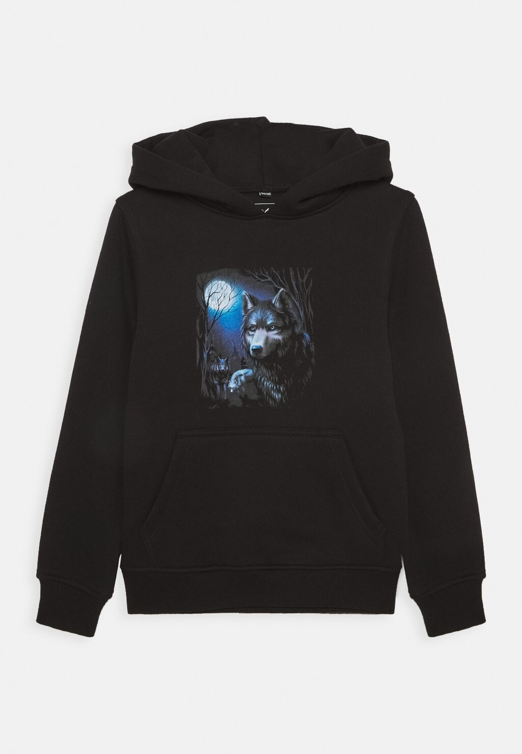 

Толстовка Kids Wolf Hoody Mister Tee, черный