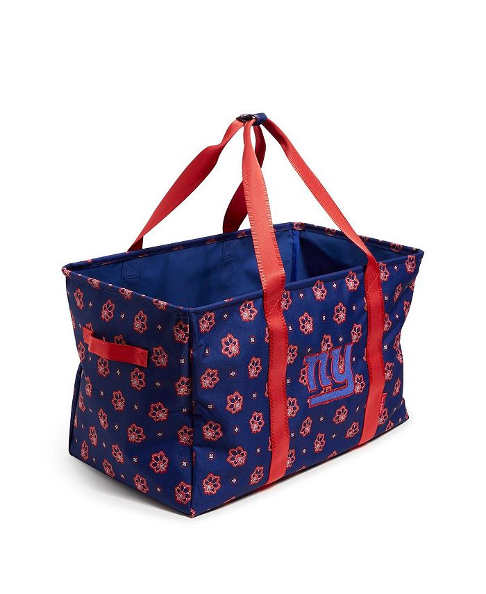 

Женская большая сумка-тоут New York Giants Reactive Car Vera Bradley, синий