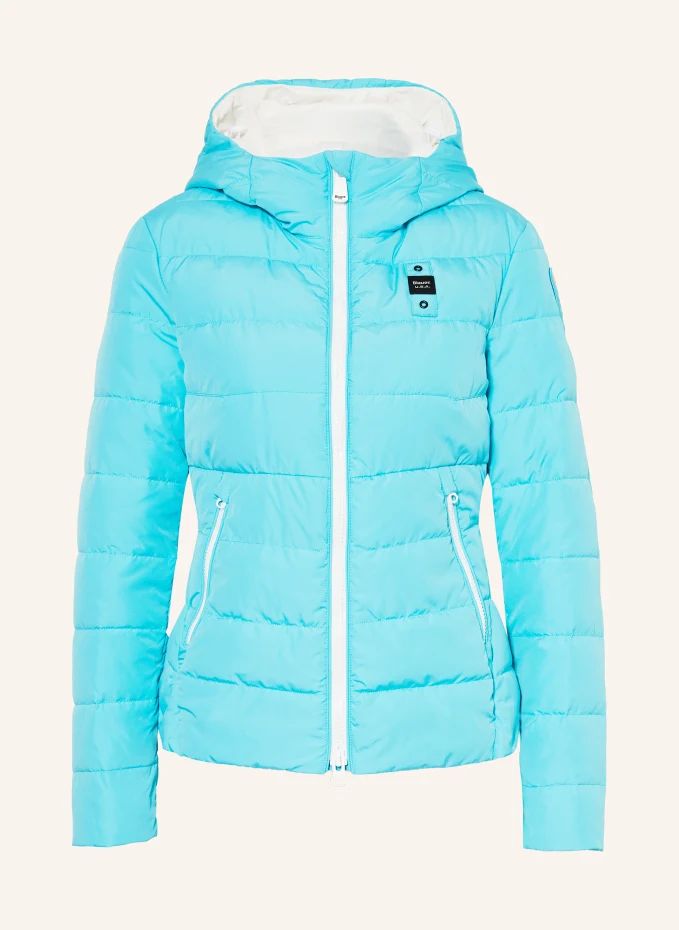 

Стеганая куртка с утеплителем sorona aura Blauer, бирюзовый