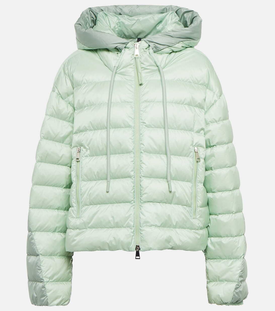 

Sylans Короткий пуховик MONCLER, зеленый