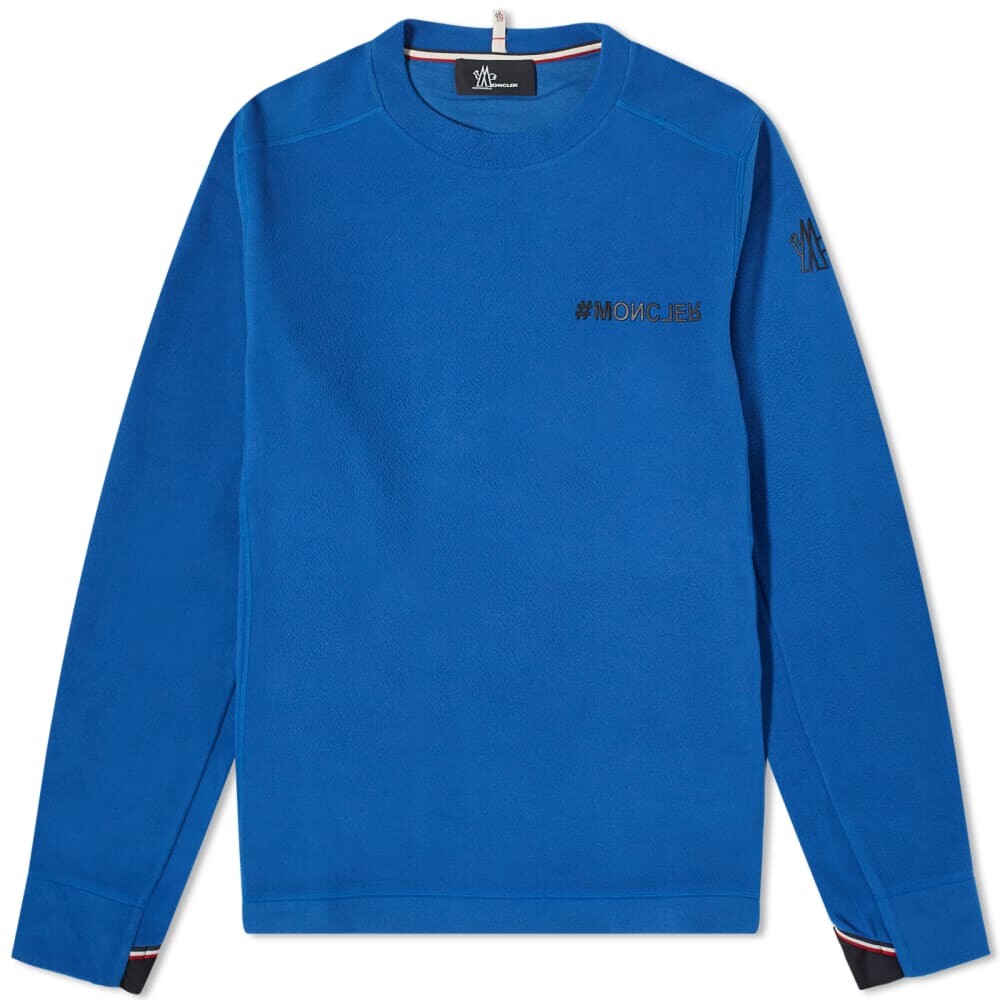 

Moncler Grenoble футболка с длинным рукавом, синий