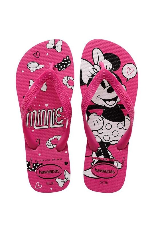

Детские шлепанцы Havaianas TOP DISNEY, розовый