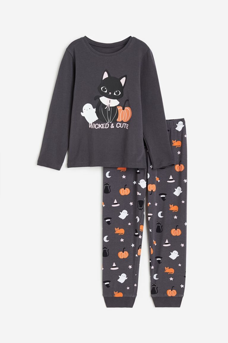 

Пижамный комплект с принтом H&M