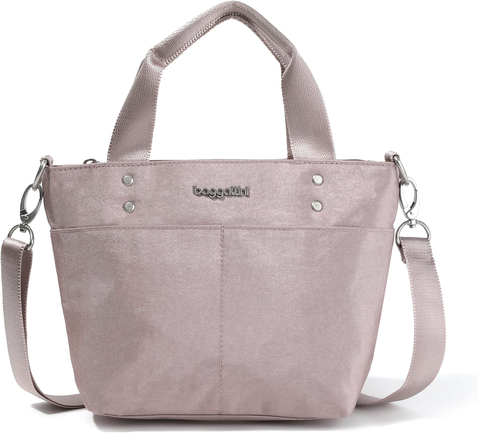 Мини-сумка для переноски Baggallini, цвет Blush Shimmer