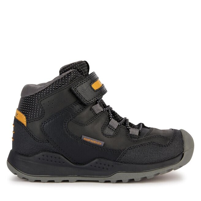 

Вьетнамки Geox J Teram Boy B Abx J16AEA 0MEFU C9241 S Black/Dk Yellow, черный