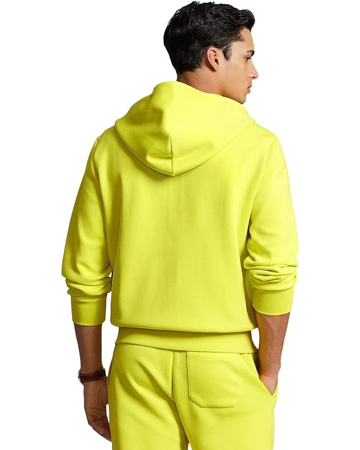 

Худи Polo Ralph Lauren Double Knit Full Zip Hoodie, цвет Laser Yellow
