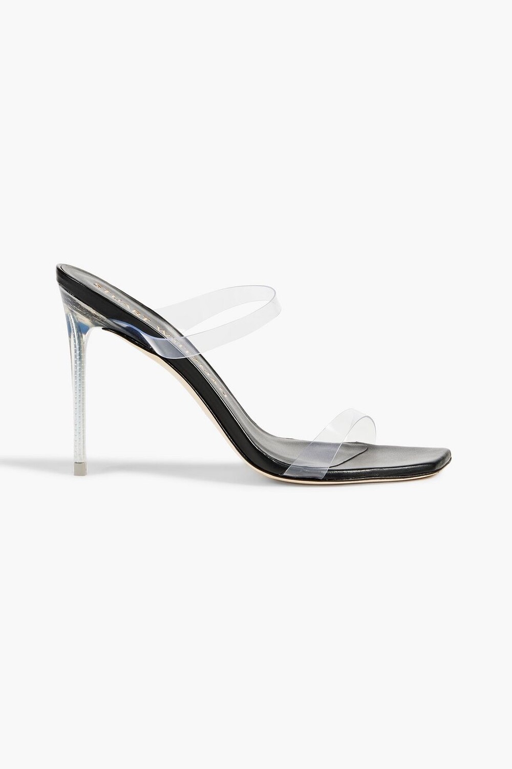 

Мюли Lucite Aleena 100 из ПВХ STUART WEITZMAN, прозрачный