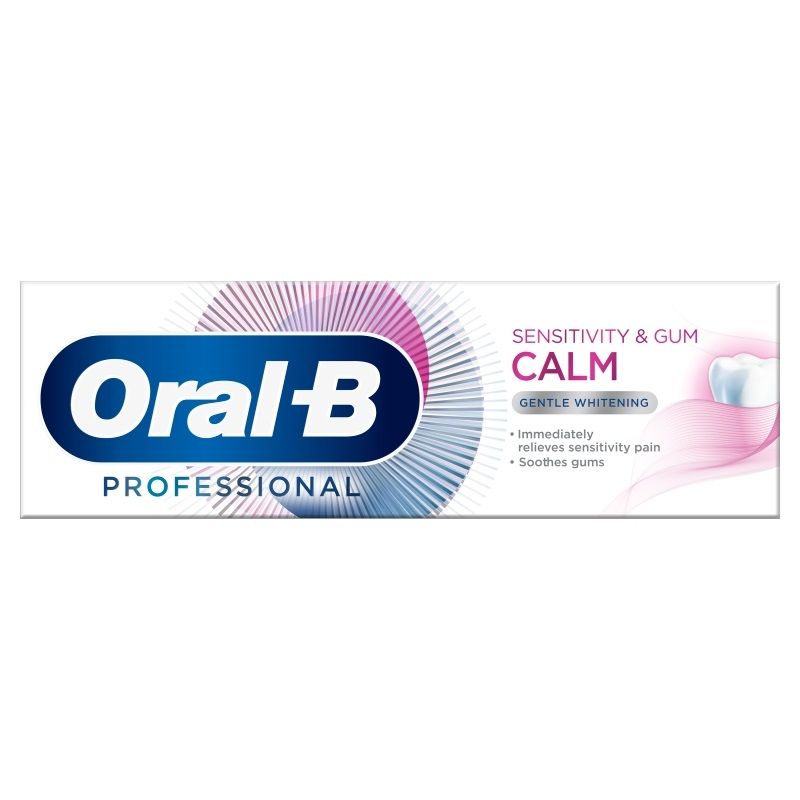 Oral-B Pro Sensivity & Gum Calm Gentle WhiteningЗубная паста, 75 ml oral b gum
