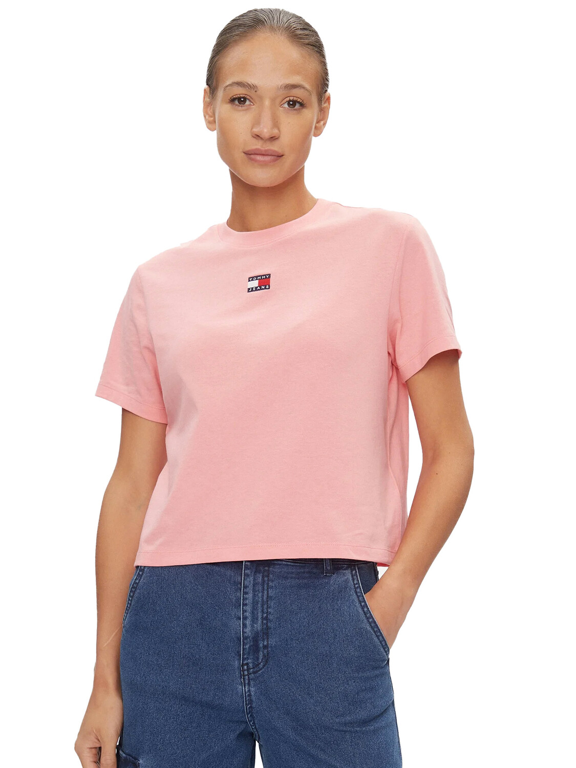 

Джинсы jeans t-shirt squadrata Tommy, розовый