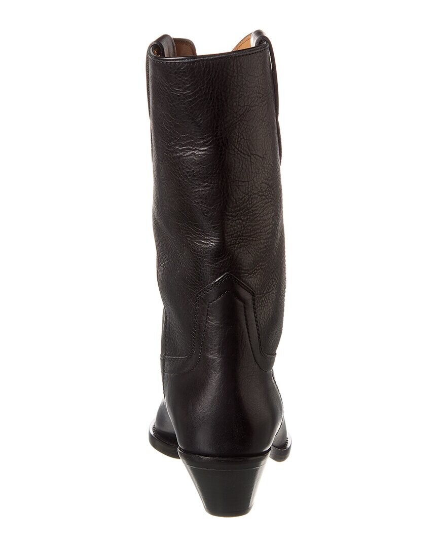 

Кожаные ковбойские сапоги Isabel Marant Dahope, черный
