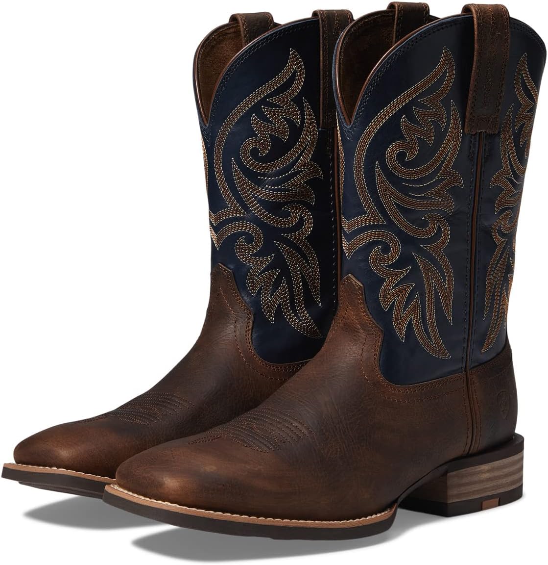 Ковбойские сапоги Slingshot Western Boots Ariat, цвет Rowdy Rust/Dark Denim ковбойские сапоги sport big country western boots ariat цвет tortuga black