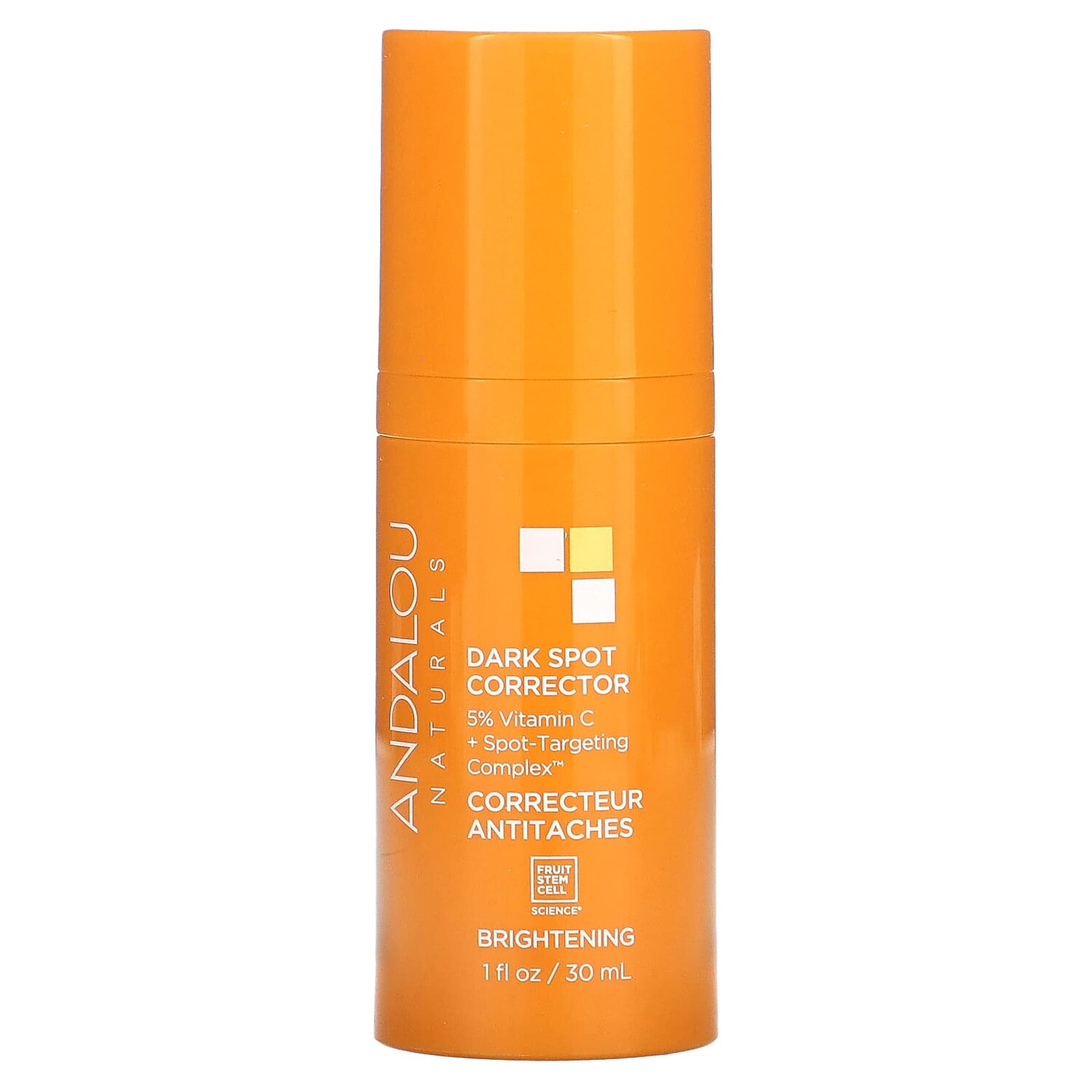 

Корректор темных пятен, осветление, 30 мл (1 жидк. Унция), Andalou Naturals
