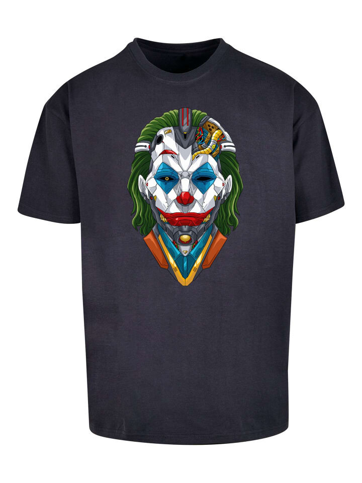 

Футболка F4NT4STIC Cyberpunk Joker CYBERPUNK STYLES, темно-синий