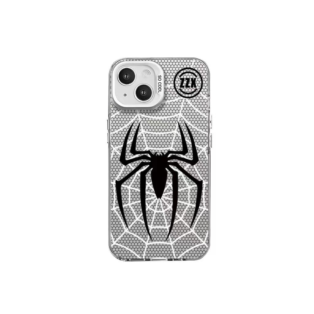 

Чехол для телефона Taowantong Tao Wantong, IMD - Coral Pink - Black Spider Web