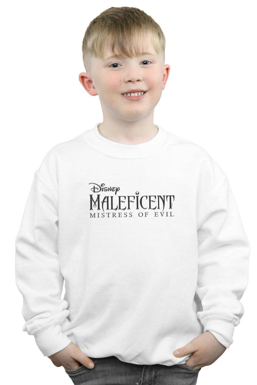 Толстовка с логотипом Maleficent Mistress Of Evil Disney, белый фигурка funko pop maleficent – mistress of evil maleficent 9 5 см